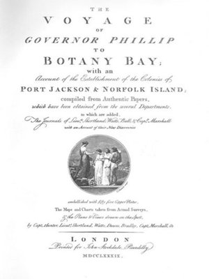cover image of The Voyage of Governor Phillip to Botany Bay